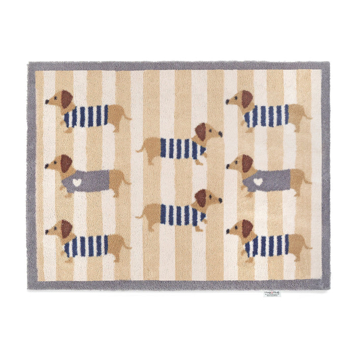 Hug Rug Sausage Dog Chic - handmade