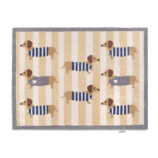 Hug Rug Sausage Dog Chic - handmade