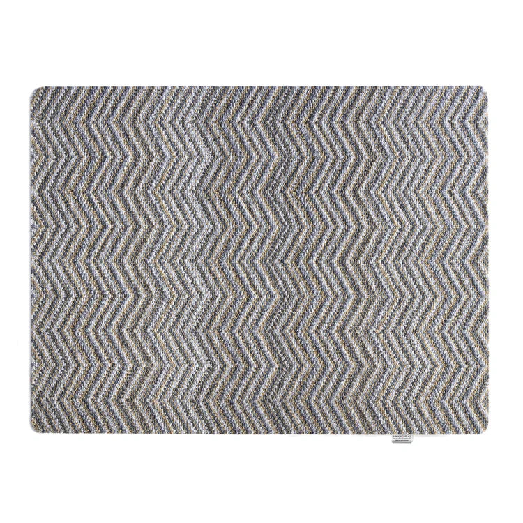 Hug Rug Select - Portland Stone Zigzag - handmade