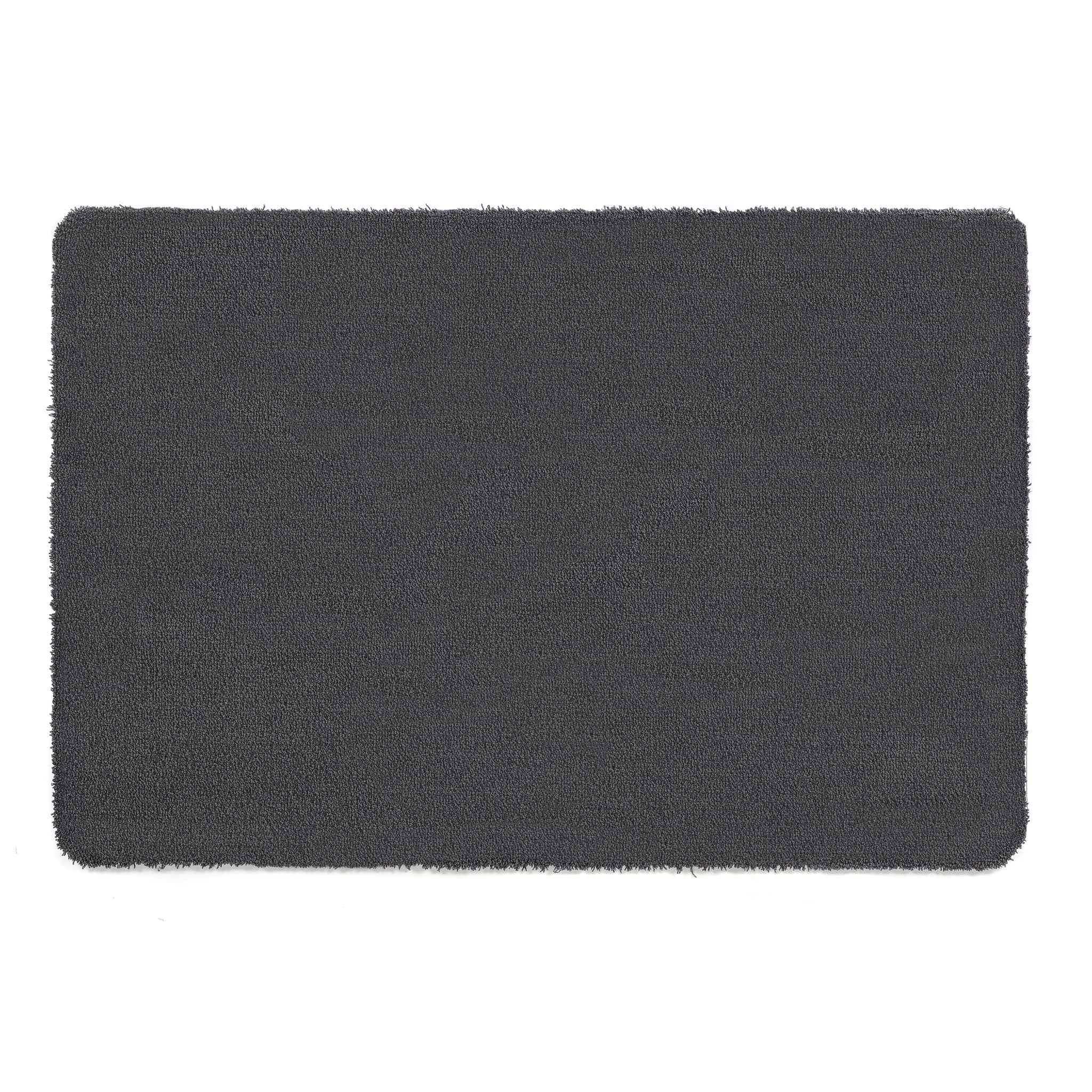 Hug Rug Sense Bath - Charcoal - handmade