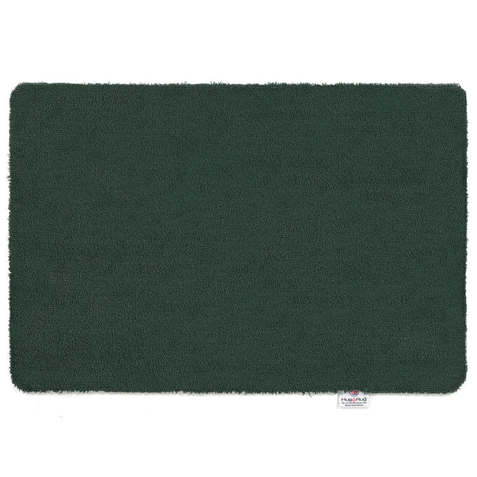 Hug Rug Sense Bath - Forest Green - handmade