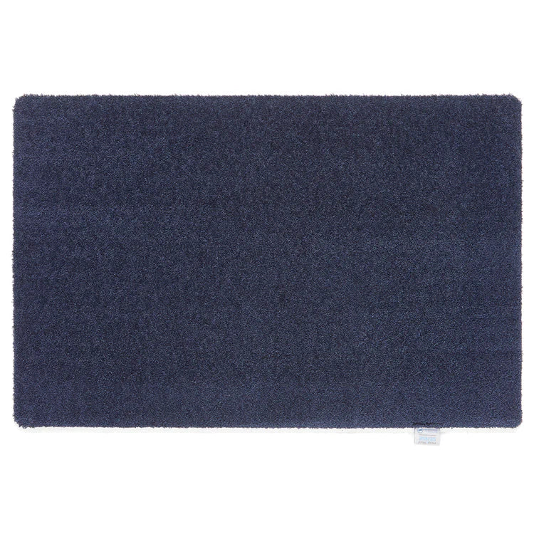 Hug Rug Sense Bath - French Navy - handmade