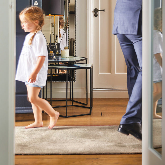 Hug Rug Sense - Beige - handmade