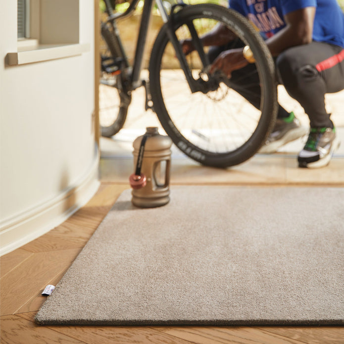 Hug Rug Sense - Beige - handmade