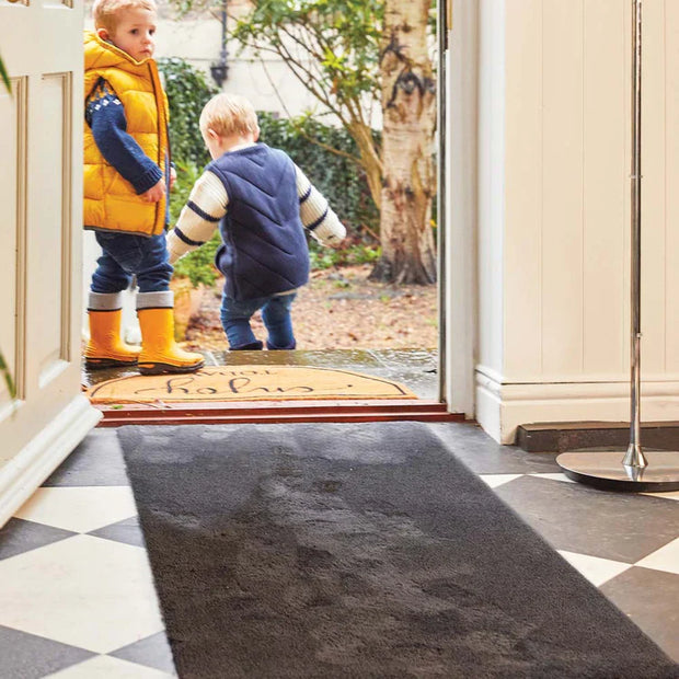 Hug Rug Sense - Charcoal - handmade