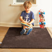 Hug Rug Sense - Clove Brown - handmade