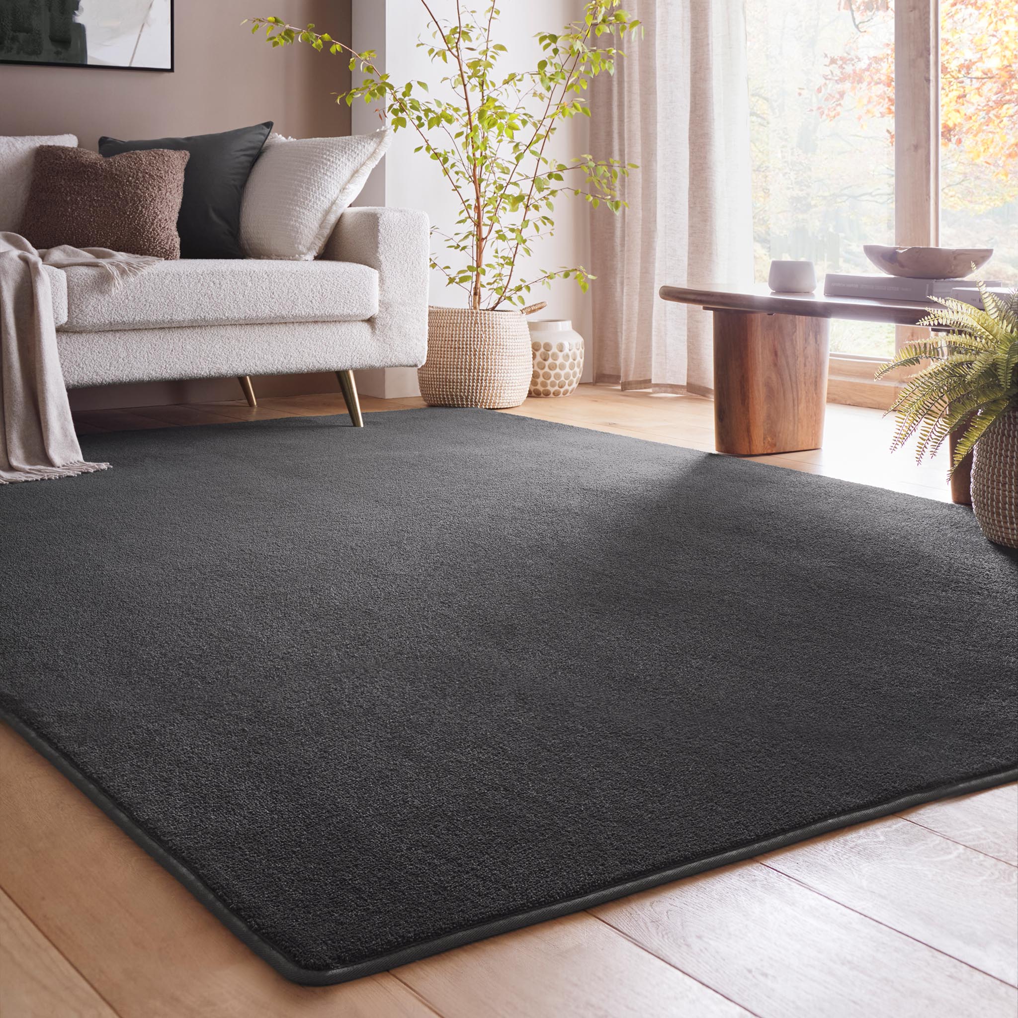 Hug Rug Sense Rugs - Charcoal - handmade