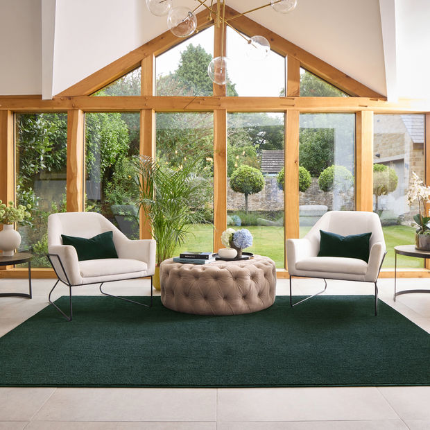 Hug Rug Sense Rugs - Forest Green - handmade