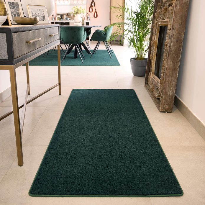 Hug Rug Sense Rugs - Forest Green - handmade