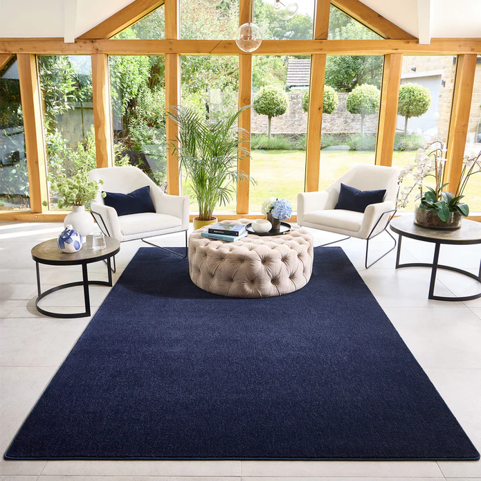 Hug Rug Sense Rugs - French Navy - handmade