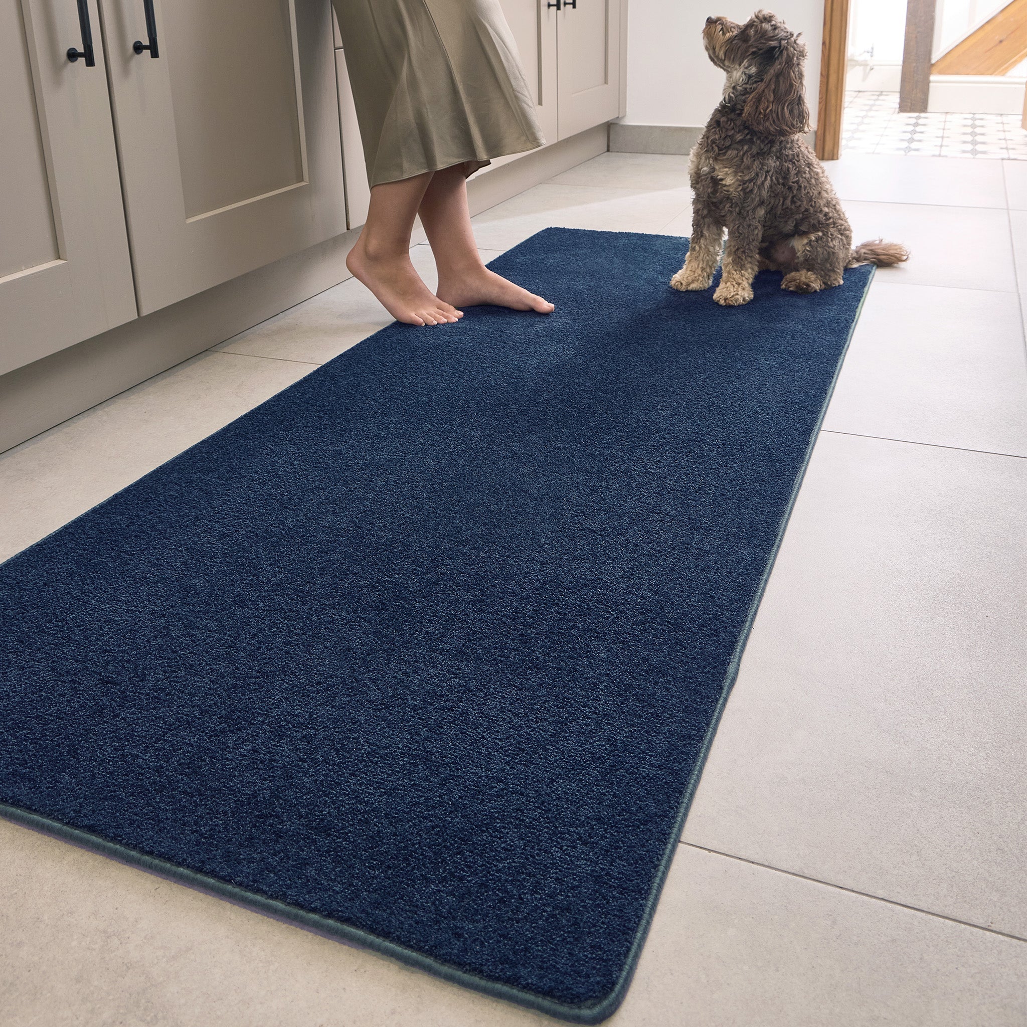 Hug Rug Sense Rugs - French Navy - handmade