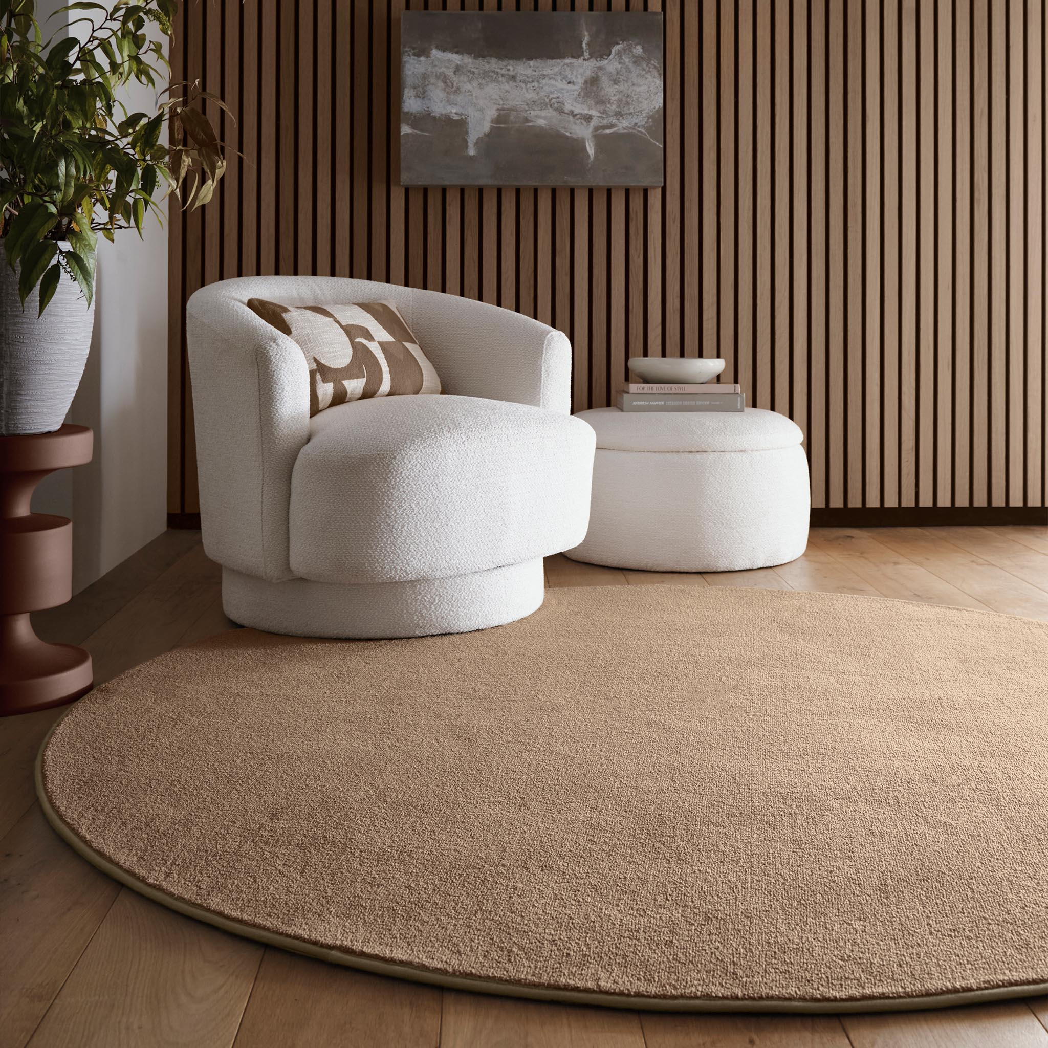 Hug Rug Sense Rugs - Stone - handmade