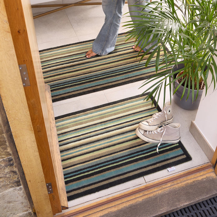 Hug Rug - Stripe 84 - handmade