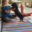 Hug Rug - Stripe 85 - handmade