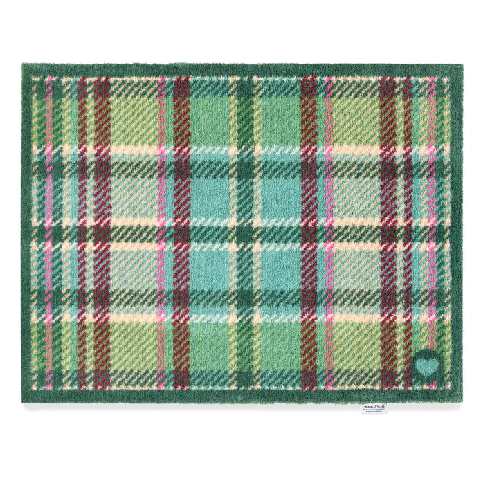 Hug Rug Tartan Green - handmade