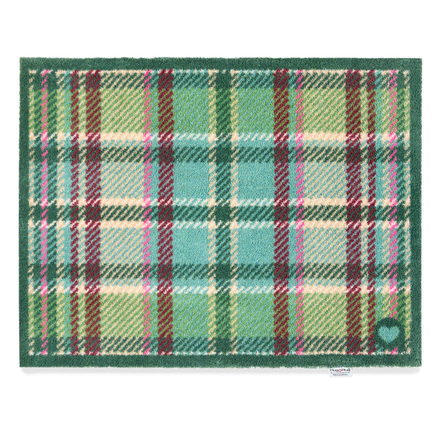 Hug Rug Tartan Green - handmade