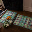 Hug Rug Tartan Green - handmade