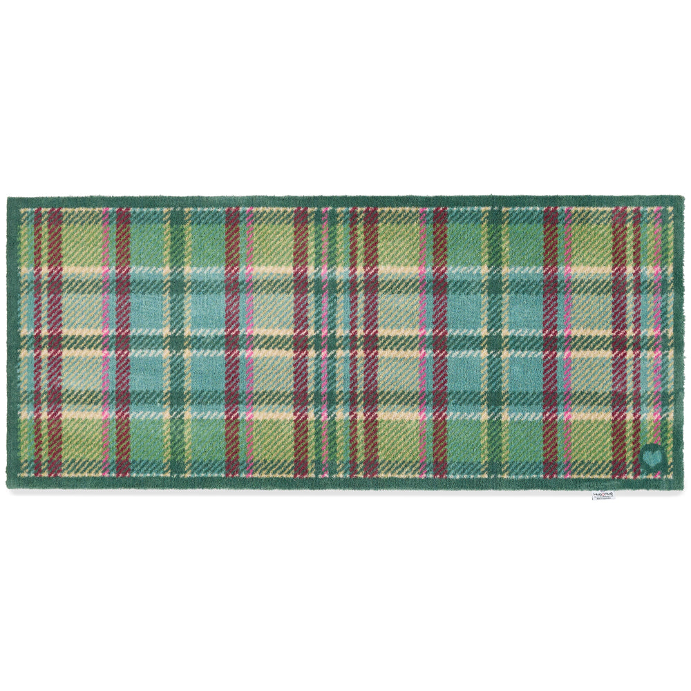 Hug Rug Tartan Green - handmade