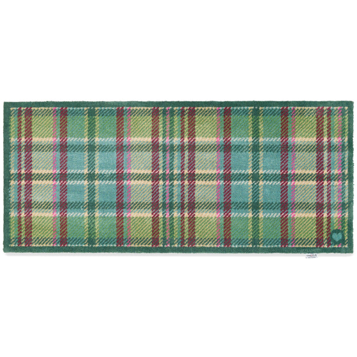 Hug Rug Tartan Green - handmade