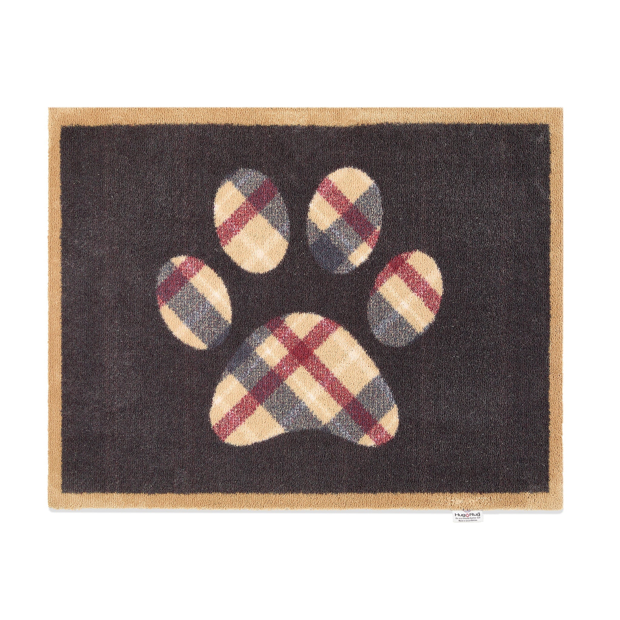 Hug Rug Tartan Paws - handmade