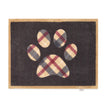 Hug Rug Tartan Paws - handmade