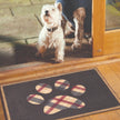 Hug Rug Tartan Paws - handmade