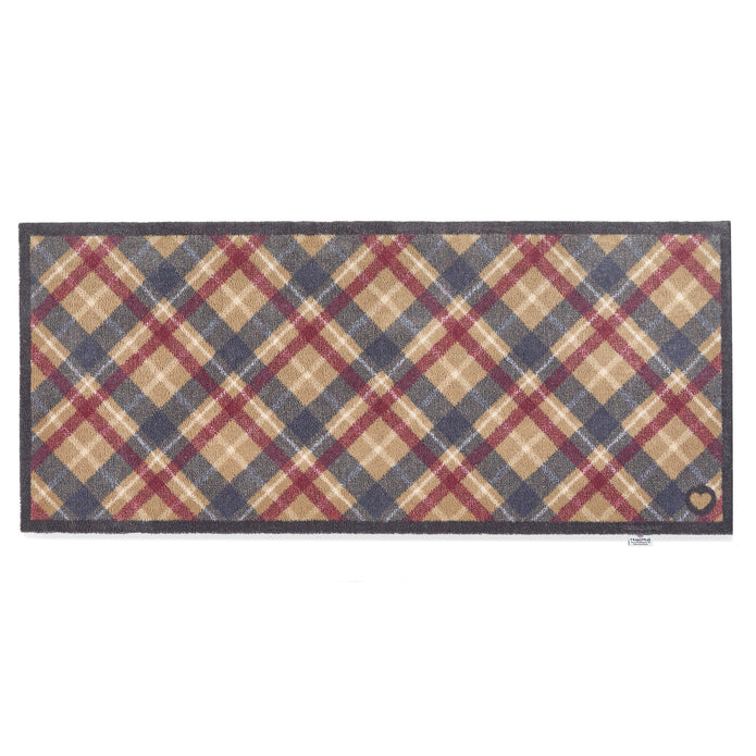 Hug Rug Tartan Paws - handmade