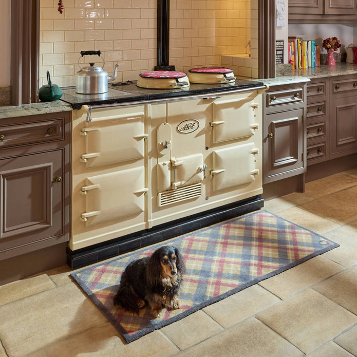 Hug Rug Tartan Paws - handmade