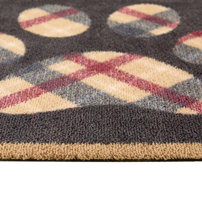 Hug Rug Tartan Paws - handmade