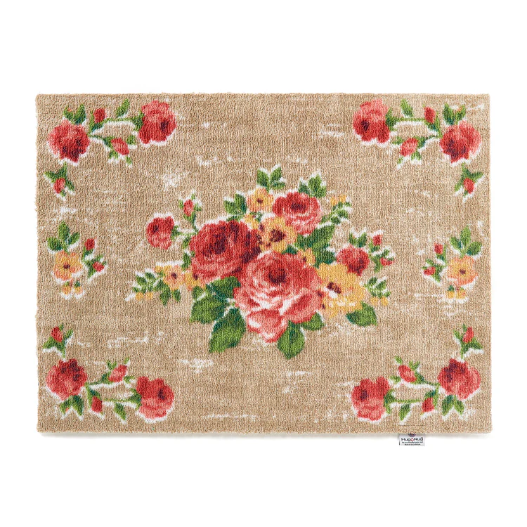 Hug Rug Vintage Rose - handmade