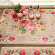 Hug Rug Vintage Rose - handmade