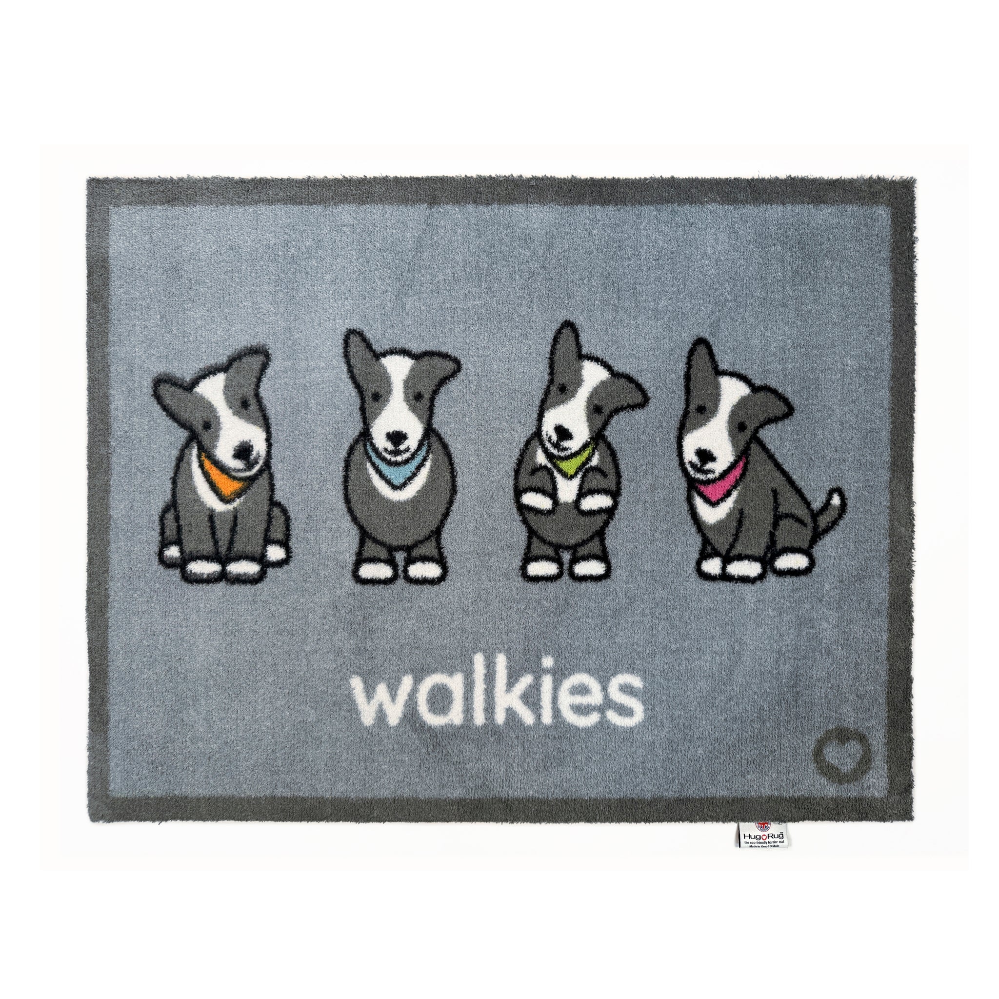 Hug Rug - Walkies Herdy - handmade
