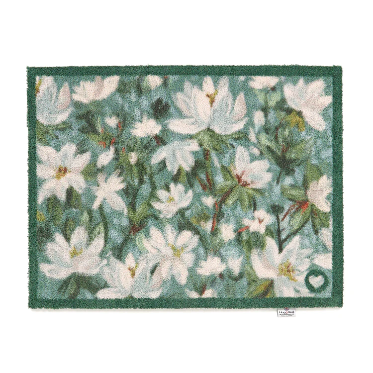 Hug Rug Water Lillies - handmade