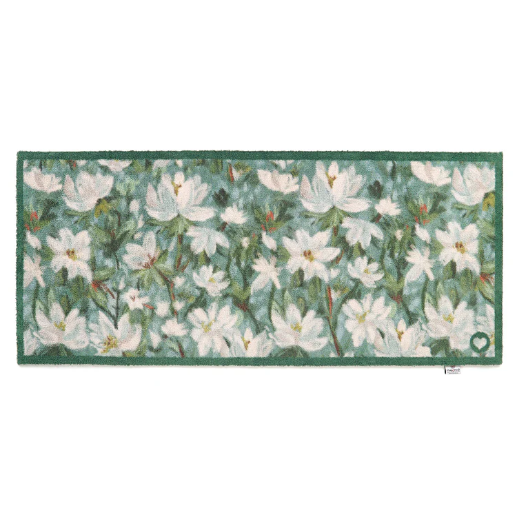 Hug Rug Water Lillies - handmade