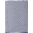 Hug Rug Woven Diamond Rug Navy - handmade