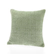 Hug Rug Woven Herringbone Cushion Dark Green - handmade