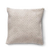 Hug Rug Woven Herringbone Cushion Natural - handmade