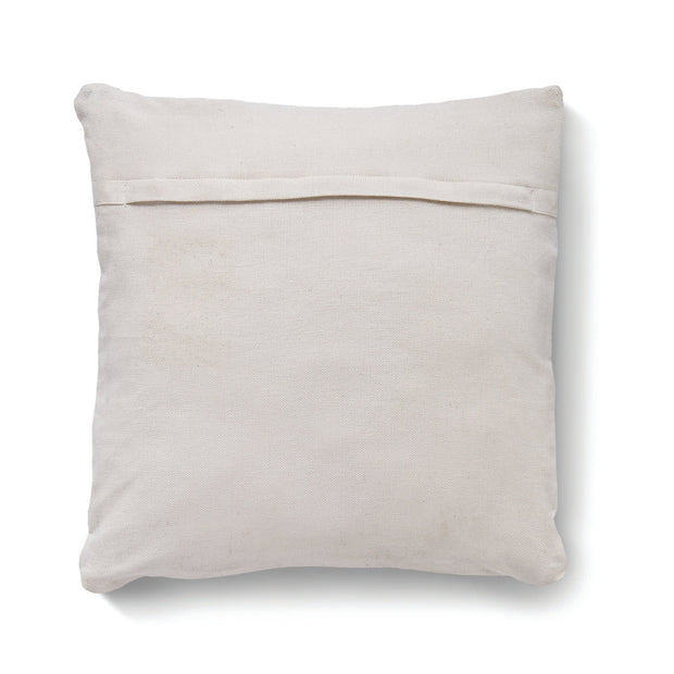 Hug Rug Woven Herringbone Cushion Rust - handmade