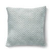 Hug Rug Woven Herringbone Cushion Sky Grey - handmade