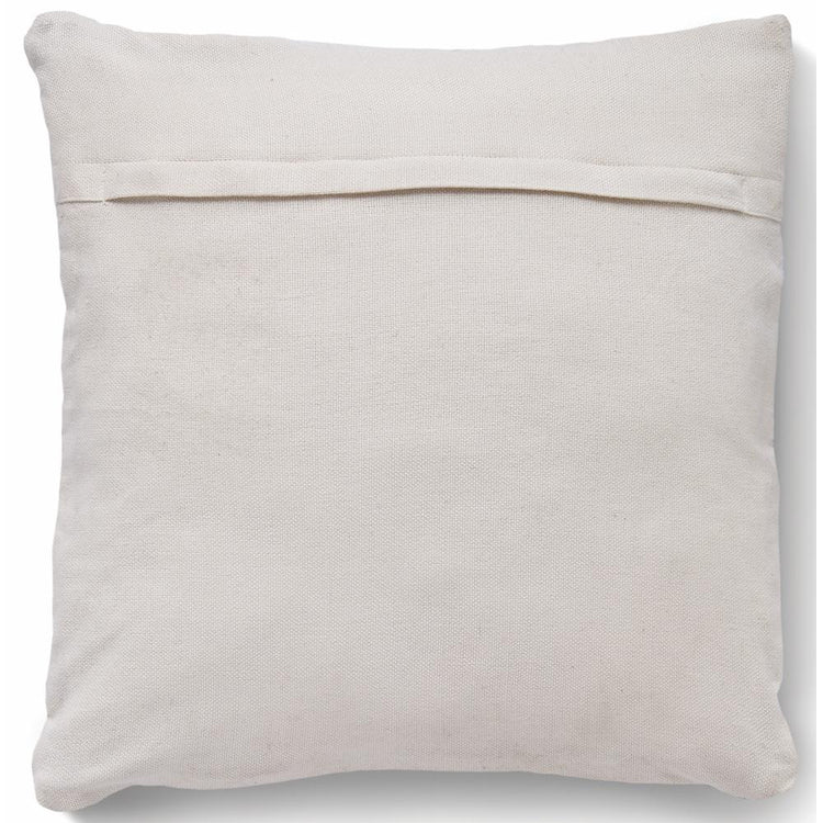 Hug Rug Woven Herringbone Cushion Sky Grey - handmade