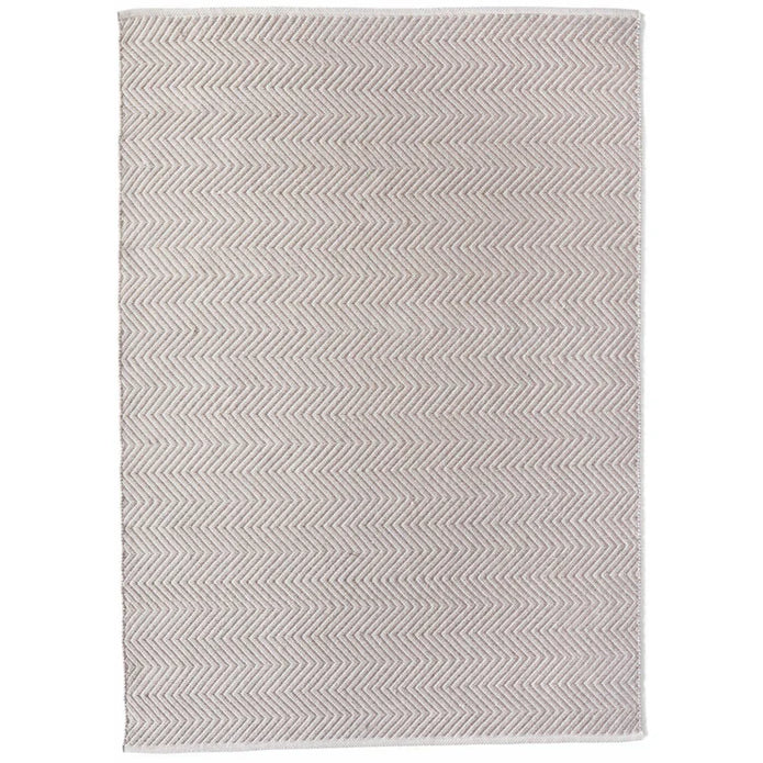 Hug Rug Woven Herringbone Rug Natural - handmade