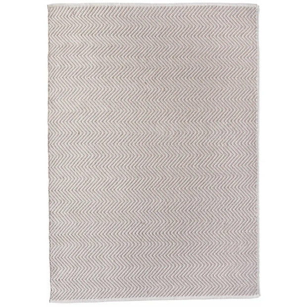 Hug Rug Woven Herringbone Rug Natural - handmade