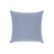 Hug Rug Woven Plain Cushion Denim Blue - handmade
