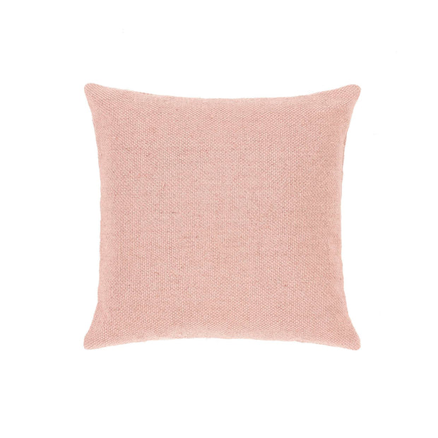 Hug Rug Woven Plain Cushion Rose - handmade