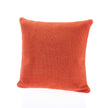Hug Rug Woven Plain Cushion Rust - handmade