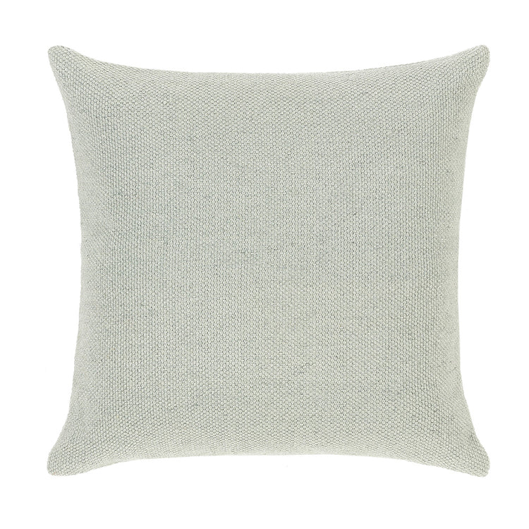 Hug Rug Woven Plain Cushion Sky Grey - handmade
