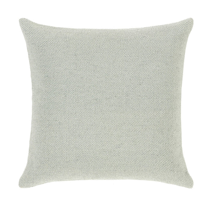 Hug Rug Woven Plain Cushion Sky Grey - handmade