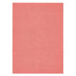Hug Rug Woven Plain Rug Coral Pink - handmade