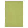 Hug Rug Woven Plain Rug Green - handmade