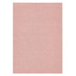 Hug Rug Woven Plain Rug Rose - handmade